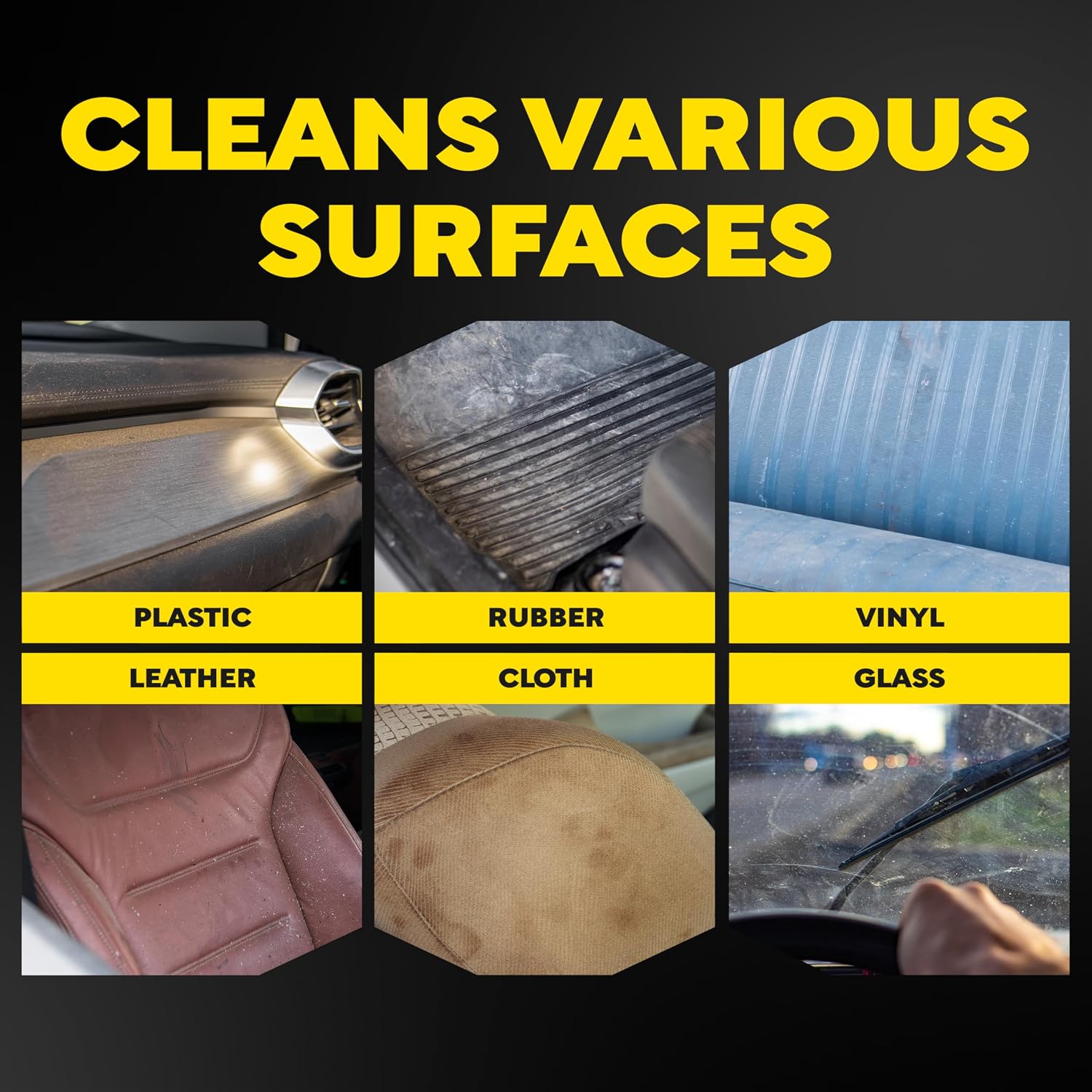 Meguiar's Gold Class Total Interior Cleanser, 16 Oz | Total Interior Cleaner Safely Cleans Dash, Door Panels, Cloth&Fabric, Plastic, Vinyl & More for Fresh Car Interiors - Image 3