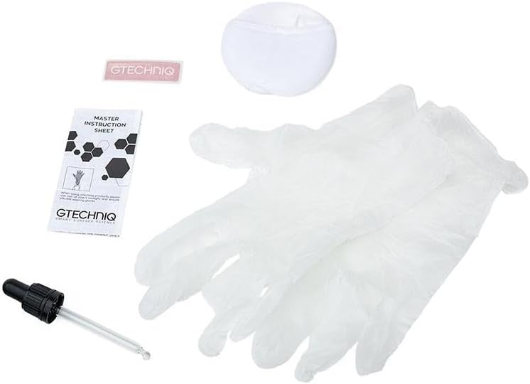 The Rag Company Gtechniq CSL Ceramic Coating 50 ml No Soak Coating Applicator Kit Bundle - Image 3