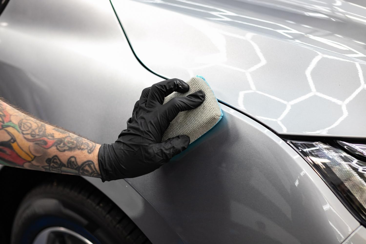 The Rag Company Gtechniq CSL Ceramic Coating 50 ml No Soak Coating Applicator Kit Bundle - Image 5